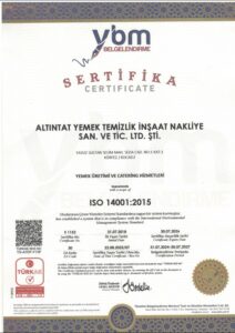 ÇEVRE YÖNETİM SİSTEMİ BELGESİ